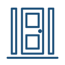 Entry door icon